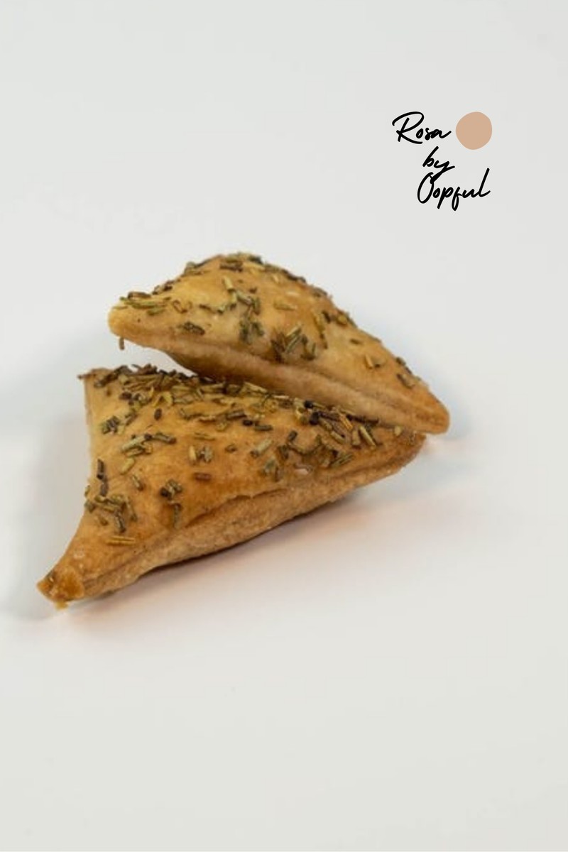 Koekjes met rozemarijn en guérande-zout