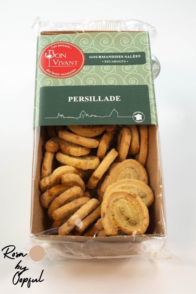 Bladerdeegkoekjes met peterselie