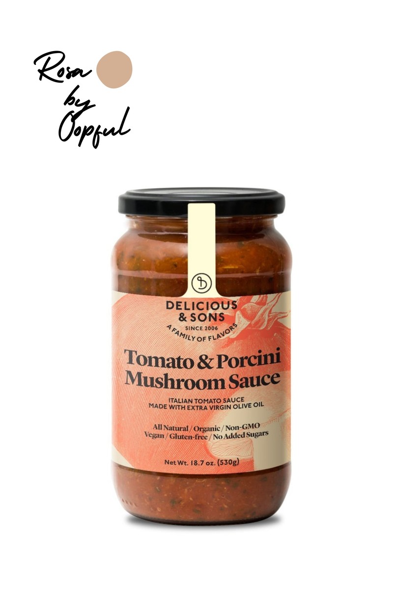 Saus van tomaat en porcini