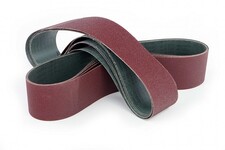 HBM HBM 25 x 762 mm. Schuurband Rood