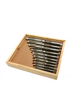 HBM HBM 11 Delige Verstelbare Ruimerset 12mm T/M 35mm