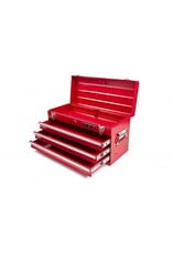 HBM HBM Profi Gereedschapskist met 3 Laden - ROOD