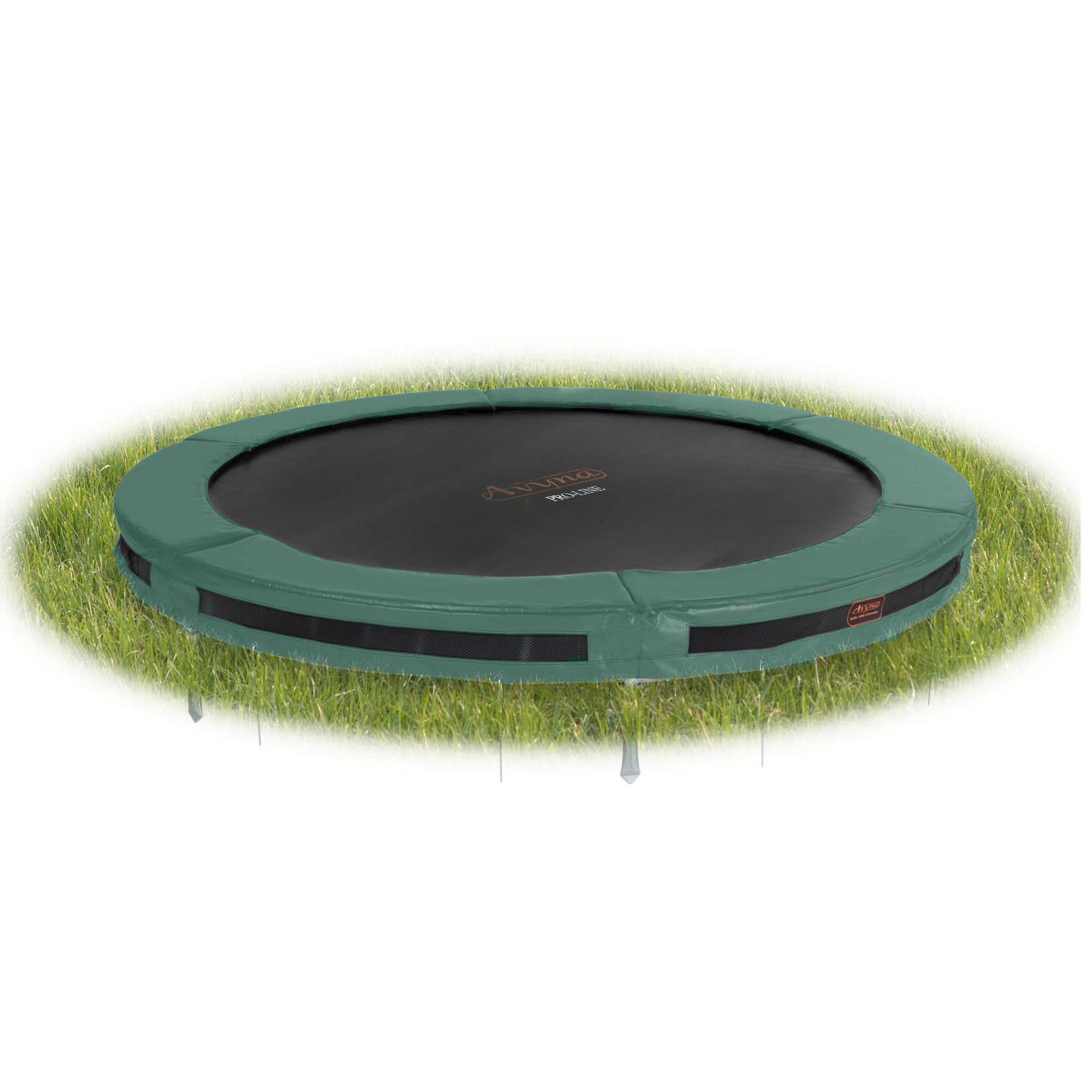 Ronde trampoline van Avyna voor in de grond, Inground Ø 430 cm