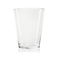 Jodeco Glass Glazen vaas 'Geva' H24 D18,5 cm Transparant