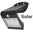Franssen Franssen Solar Gevelarmatuur Fin-Motion 1.5W