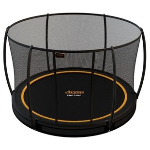 InGround Trampoline Zwart Combi