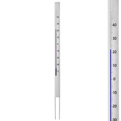 TuinThermometer "Central Park" aluminium