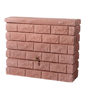 ROCKY muur 400 liter steenrood  l.120 x b.40 x h.100 cm # M