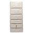 Garantia SLIM wandtank 500 l. stone decor beige l.75 x b.51 x h.184 K