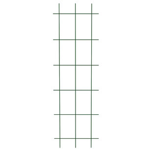 Muurtrelli 3 groen geplastificeerd 150 x 45 cm