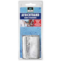 Afdichtband rol 1 m x 75 mm aluminium