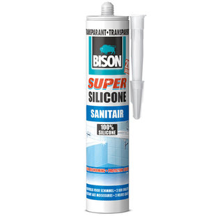 Super Silicone Sanit 300 ml koker transp