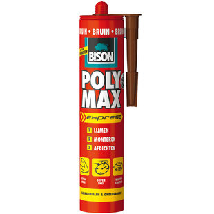 Poly Max® Express 425 g koker bruin