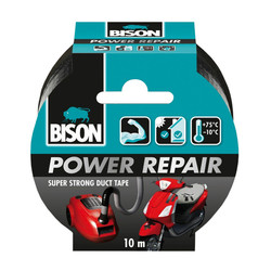 Bison Power Repair Tape Zwart 10 meter