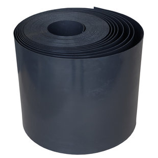 Gietrand HDPE 2,0 mm 0,30 x 25 mtr zwart