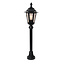 Franssen Franssen traditionele buitenlamp Berlusi 2 staand hoog - 12V