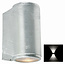 Franssen Franssen Robuuste gevelspot Mandal up/down rond gegalvaniseerd - 12V