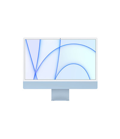 The Bastard Apple iMac 24" (2021) MJV93N/A 8GB/256GB 7 core GPU Blauw