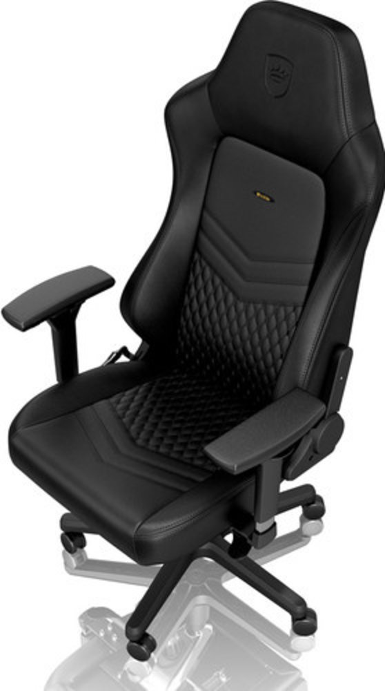 Big Green Egg noblechairs HERO Echt lederen Gaming stoel Zwart