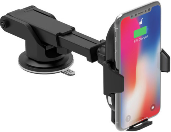 Big Green Egg Veripart Universele Telefoonhouder met Draadloos Opladen + BlueBuilt Autolader