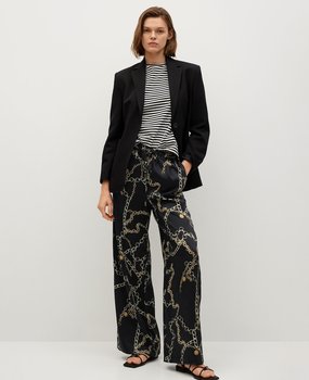 Sandro Soepelvallende broek met print Sandro Soepelvallende broek met print