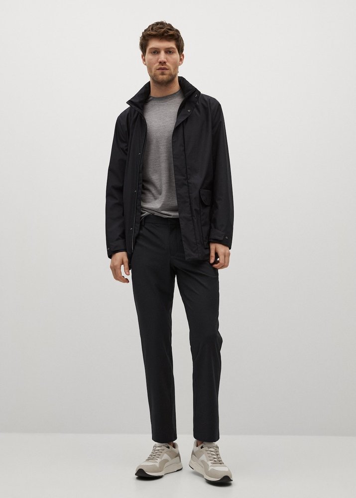 Calvin Klein Kreukvrij slim-fit broek Calvin Klein Kreukvrij slim-fit broek