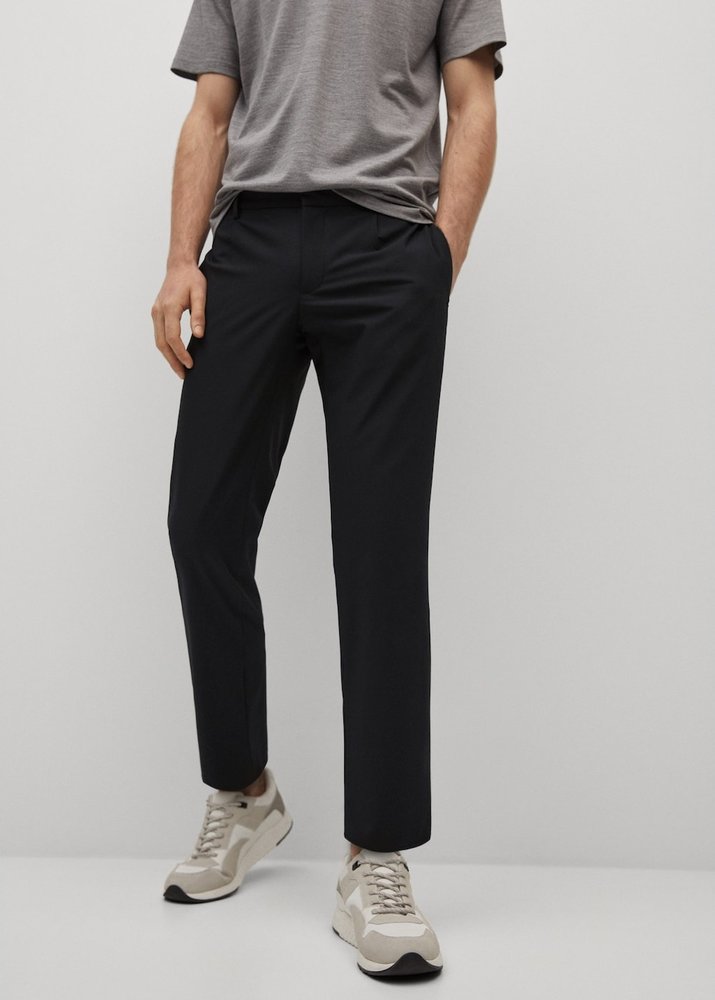 Calvin Klein Kreukvrij slim-fit broek Calvin Klein Kreukvrij slim-fit broek