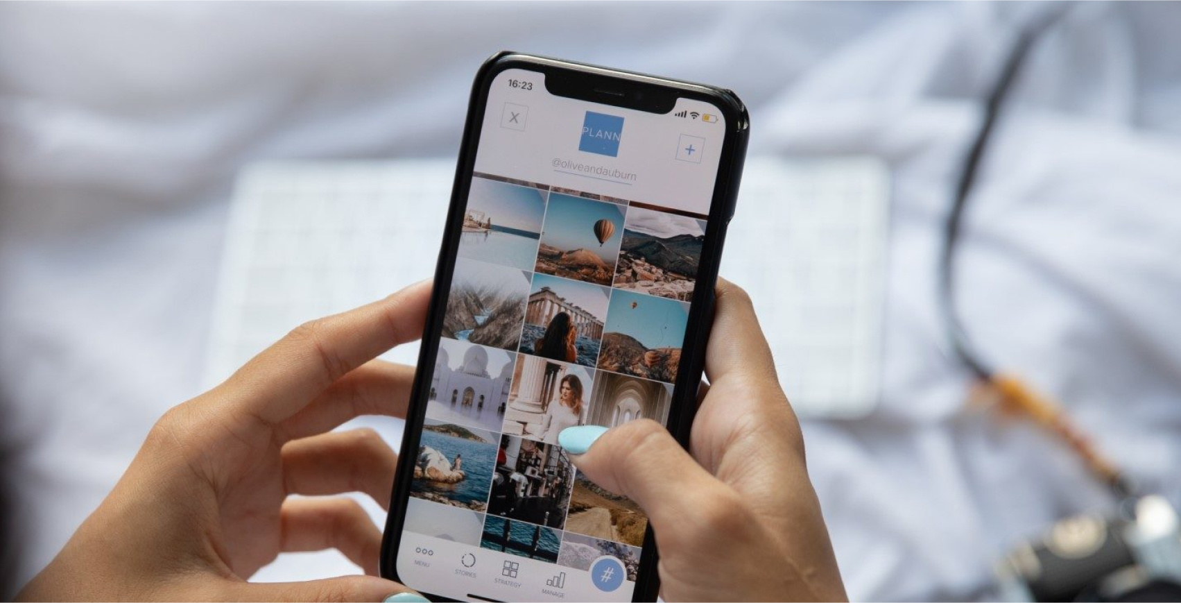 Liquid Retina display. Pixel‑perfect portability.