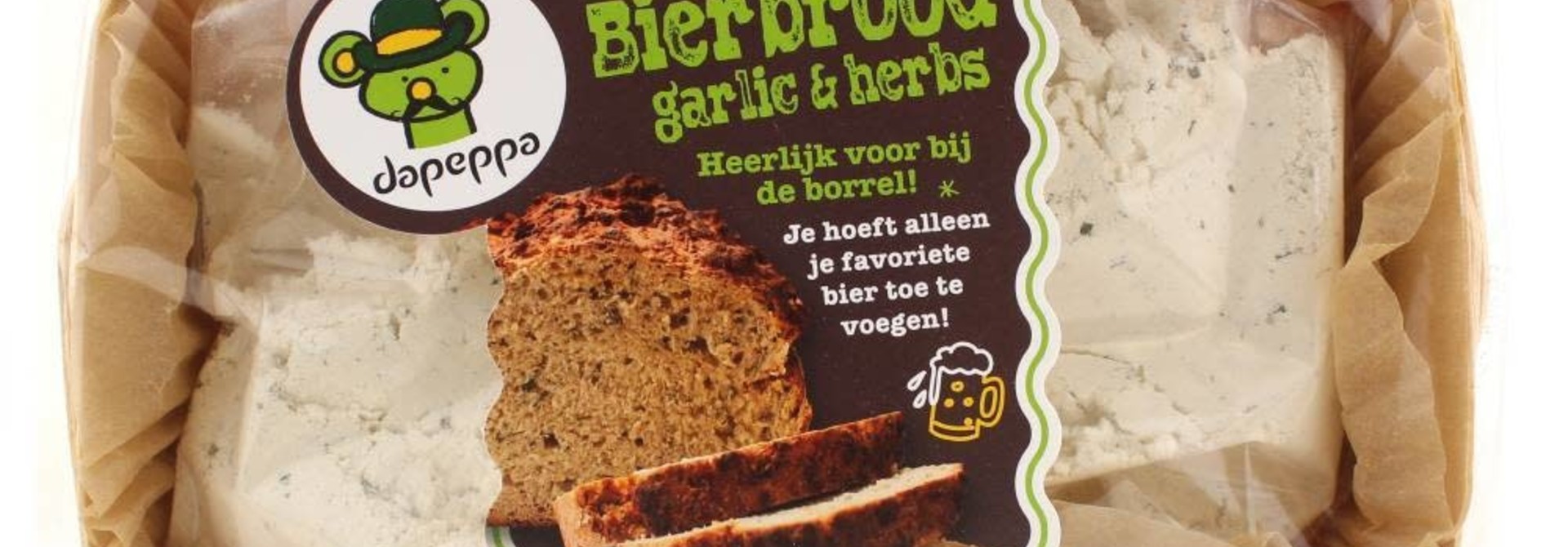 Bierbrood Garlic & Herbs (borrelbrood)