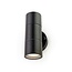 PURPL Luz LED GU10 de doble pared redonda Negro