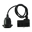 PURPL Luces LED Para Rieles con Base E27 y Cable Negro