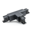 Powergear Unión l carril trifásico, T, 4 hilos, negro