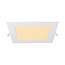 PURPL Downlight LED - 170mm - 3000K Blanco Cálido - 12W - Cuadrado - Empotrable