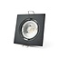 PURPL GU10 LED spot housing IP20 cuadrado Negro (incluido el ajuste)