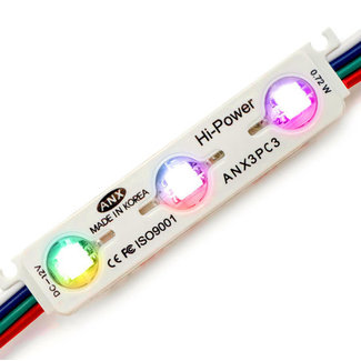 PURPL Módulo LED RGB, 3xSMD5630, 0,72W [50 Uds]