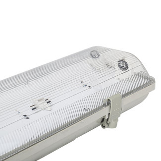 Tubo Fluorescente LED Resistente al Agua 120cm | Doble | IP65 | T8