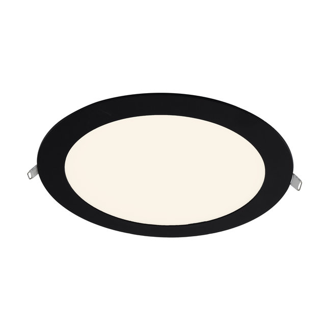 PURPL Downlight LED - ø170mm - 4000K Blanco Neutro - 12W - Circular - Empotrable - Negro