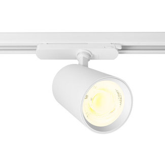 PURPL LED Trackspot Blanco - 4000K Blanco Neutro - Universal trifásico - 30W - 4200LM - PRO