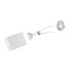 PURPL Foco LED de superficie Cleveland GU10 Fixture Cuadrado Blanco