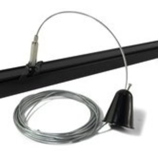 Powergear Powergear Suspended Rail Kit de suspensión de iluminación | 5M | Negro