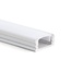 PURPL Perfil aluminio para tiras LED, 1,5m 17,5 x 7mm