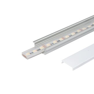 PURPL Perfil tira LED Aluminio 1,5m | 30x10mm | Empotrable
