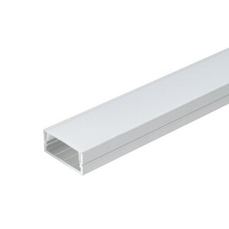PURPL Perfil tira LED Aluminio 1,5m | 23x10mm | Perfil empotrado