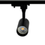 PURPL Foco de riel LED | Racor GU10 | Ø55x100mm | 1 fase | Negro