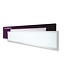 PURPL Panel LED - 120x30 - 6000K Blanco Frío - regulable - 25W - 3125 lm - 125 lm/W - UGR<22 - Sin parpadeo - Edge-lit