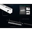 PURPL Lámpara colgante lineal LED | 3CCT 3000K - 4000K - 5700K | 60cm | 17W | regulable | negro