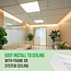 PURPL Panel LED | 60x60 | 4000K | 36W | 3600 lm | 100 lm/W | IP65 | Retroiluminado