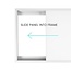 PURPL Kit marco para instalar Panel Led 62x62cm en superficie
