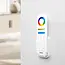 MiBoxer/Mi-Light Zigbee 3.0  Mando a distancia | RGB+CCT | 7-Zonas | Blanco | Batería | FUT089