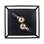 PURPL Plafón Negro | Incl. bombilla E27 - 8w - 2400K | Regulable | 2x puntos de luz | Diseño industrial